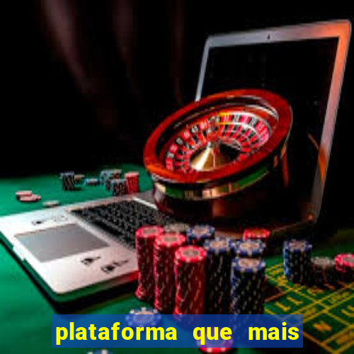 plataforma que mais paga no fortune tiger