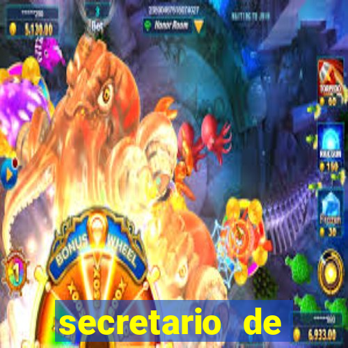 secretario de esporte salario