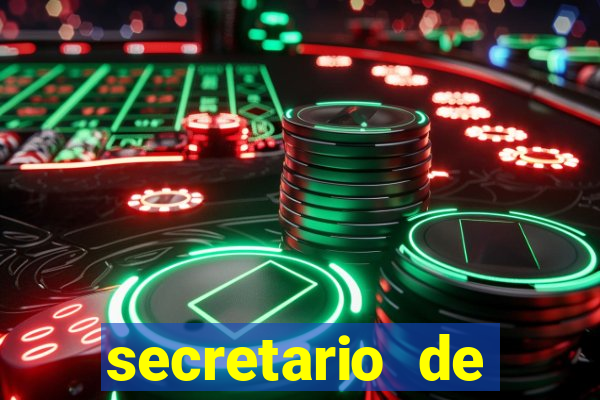 secretario de esporte salario