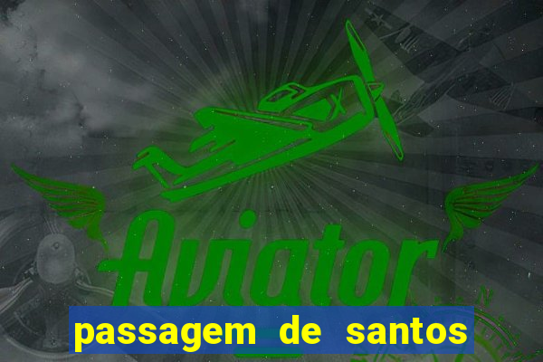 passagem de santos para guarulhos aeroporto