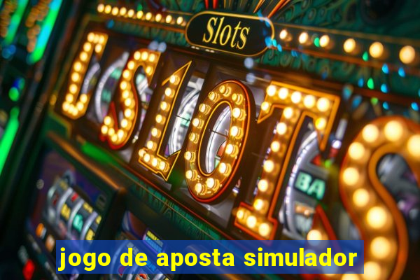 jogo de aposta simulador