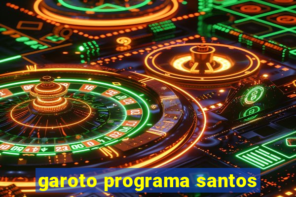 garoto programa santos