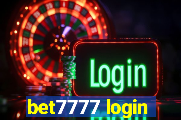 bet7777 login