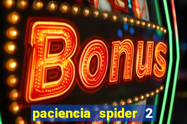 paciencia spider 2 naipes jogar