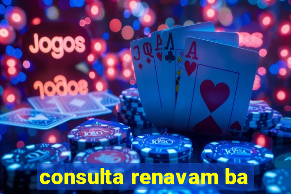 consulta renavam ba