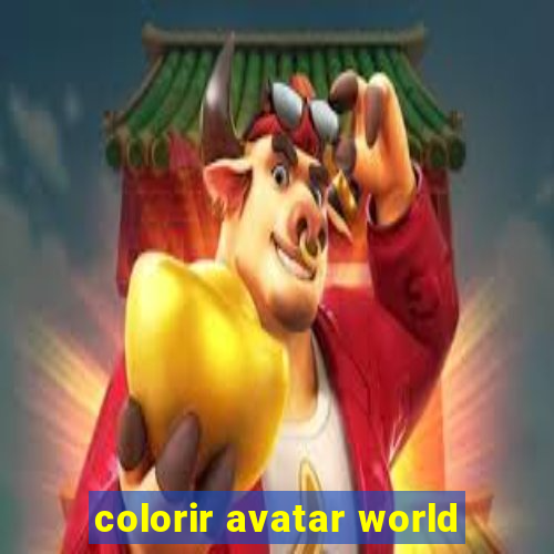 colorir avatar world