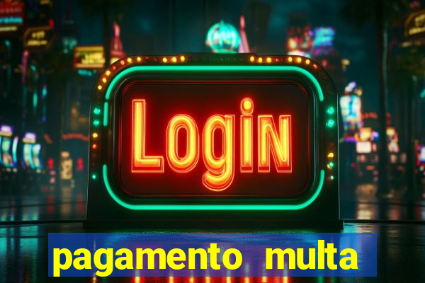 pagamento multa detran mg