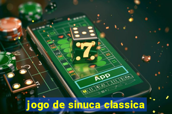 jogo de sinuca classica