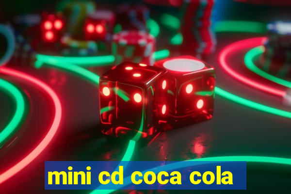 mini cd coca cola