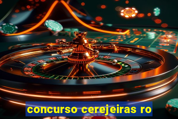 concurso cerejeiras ro