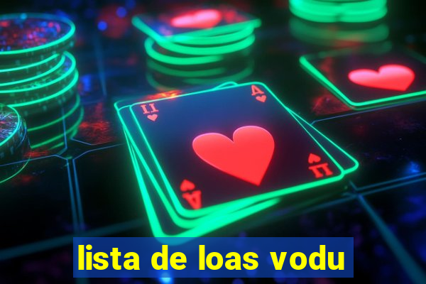 lista de loas vodu