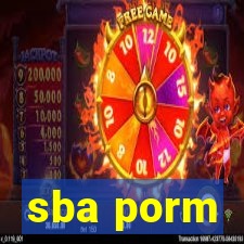 sba porm