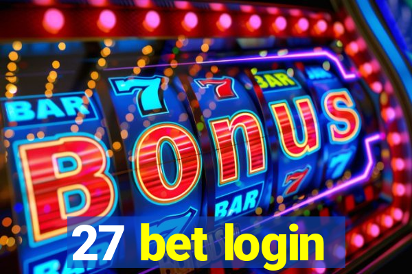 27 bet login