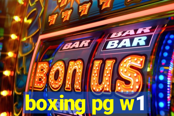 boxing pg w1