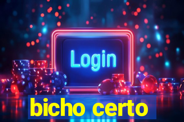 bicho certo