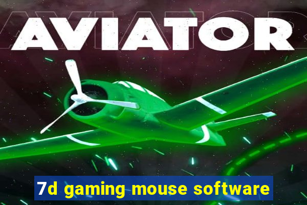 7d gaming mouse software