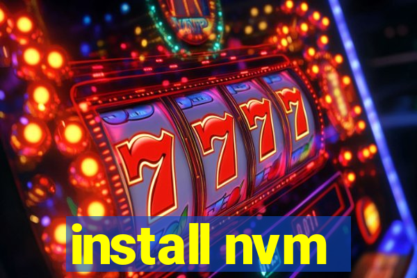 install nvm