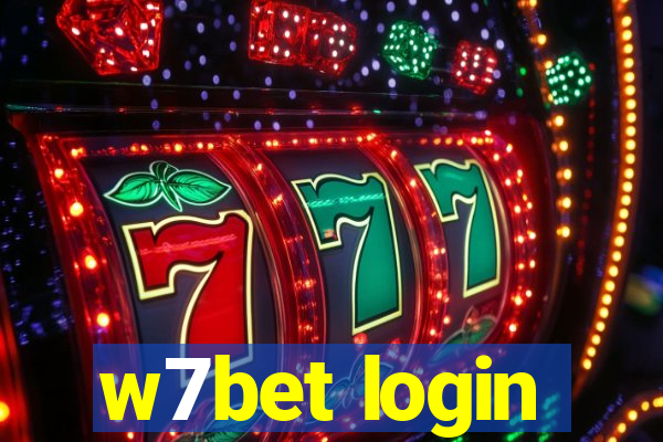 w7bet login