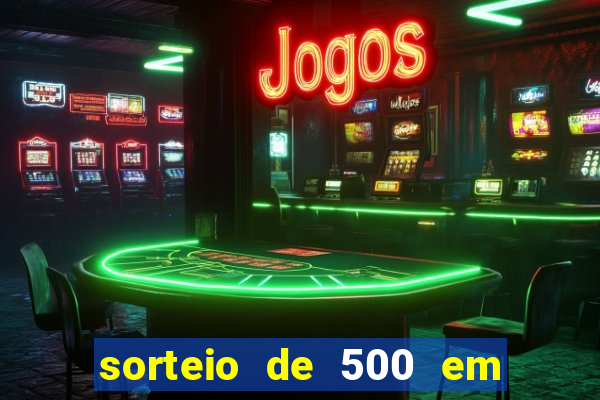 sorteio de 500 em cash toda segunda feira novibet como funciona