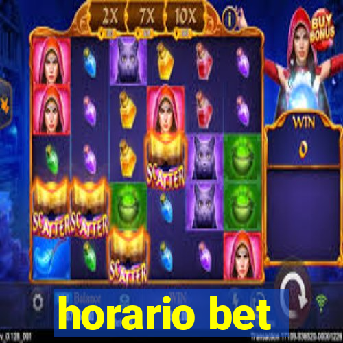 horario bet