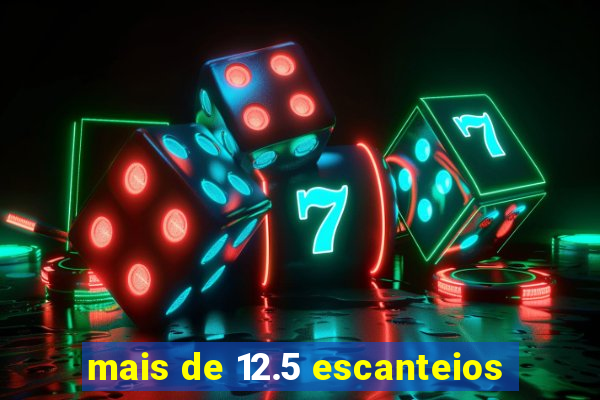 mais de 12.5 escanteios