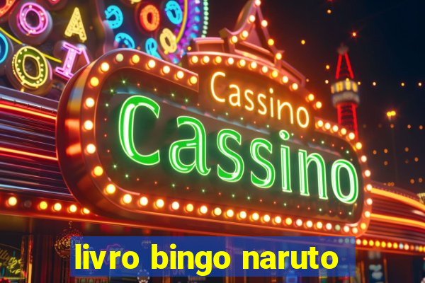 livro bingo naruto
