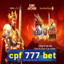 cpf 777 bet