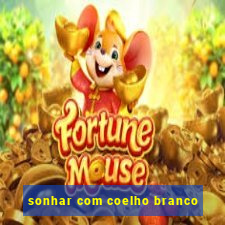 sonhar com coelho branco