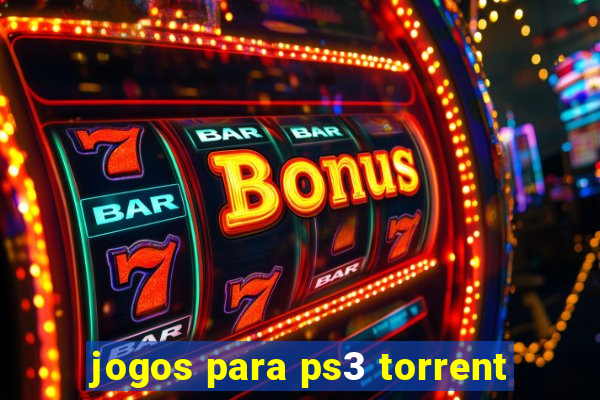 jogos para ps3 torrent