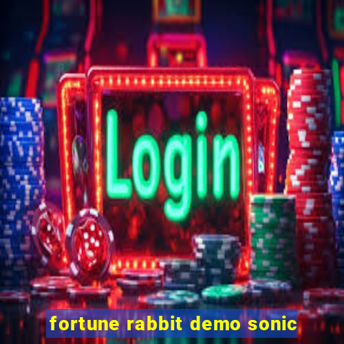 fortune rabbit demo sonic