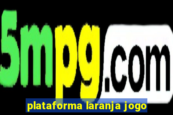 plataforma laranja jogo
