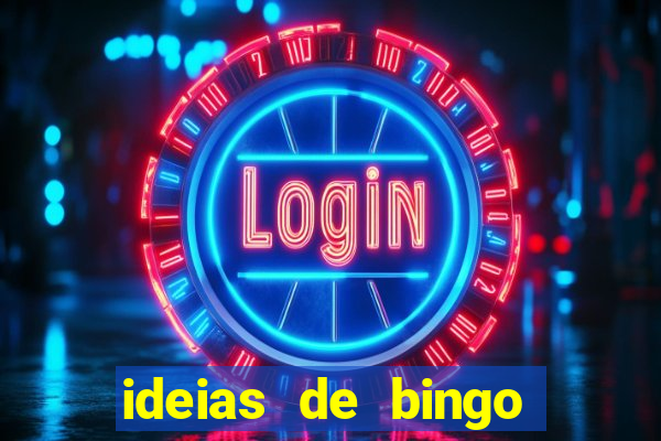 ideias de bingo para o natal