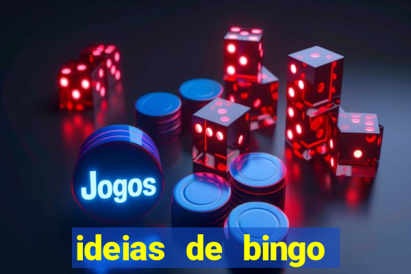 ideias de bingo para o natal