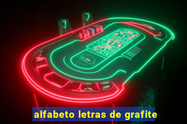 alfabeto letras de grafite