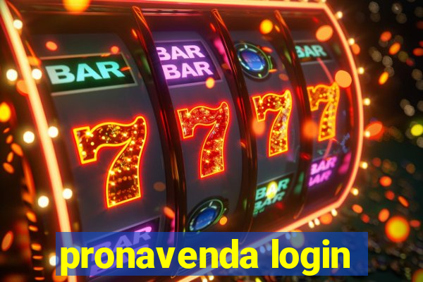 pronavenda login