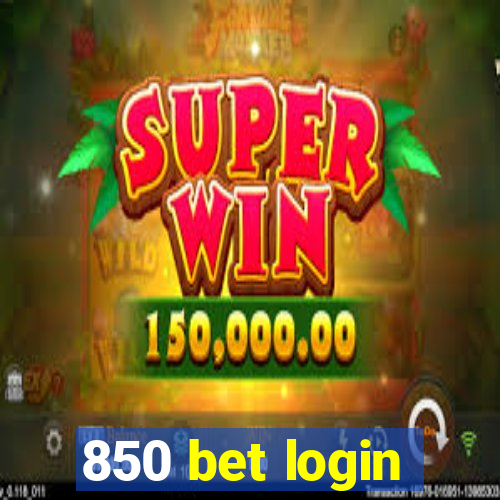 850 bet login