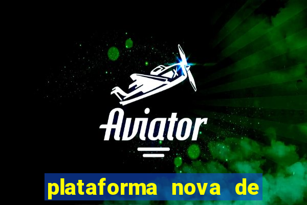 plataforma nova de jogos online