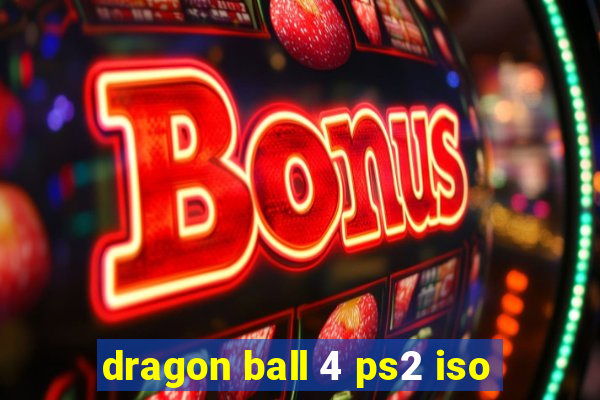 dragon ball 4 ps2 iso