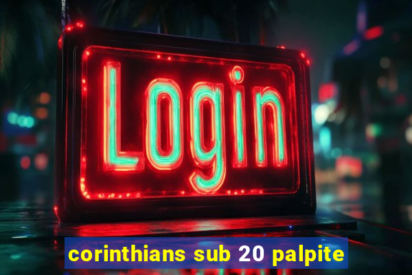 corinthians sub 20 palpite