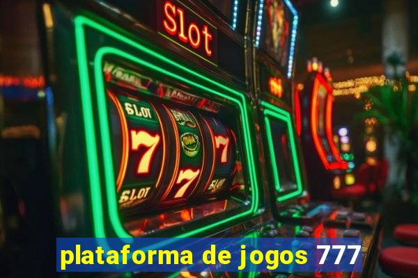 plataforma de jogos 777