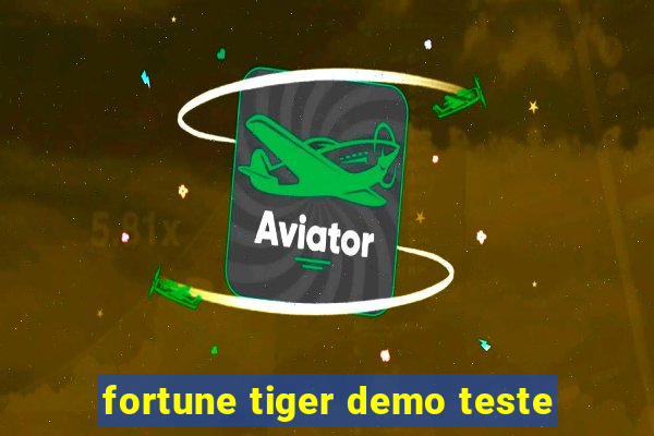 fortune tiger demo teste