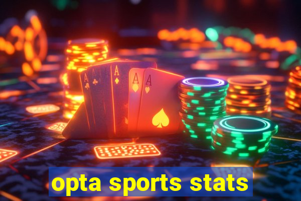 opta sports stats