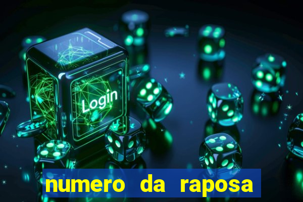 numero da raposa jogo do bicho