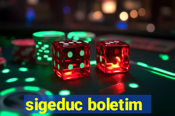 sigeduc boletim