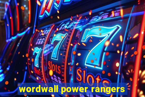 wordwall power rangers