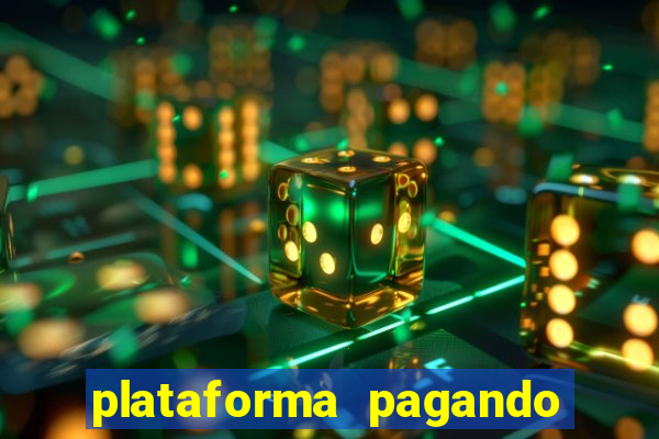 plataforma pagando bonus no cadastro