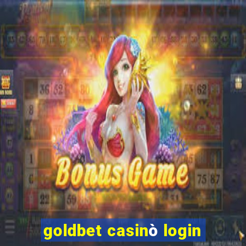 goldbet casinò login