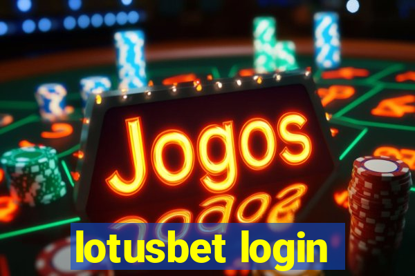 lotusbet login