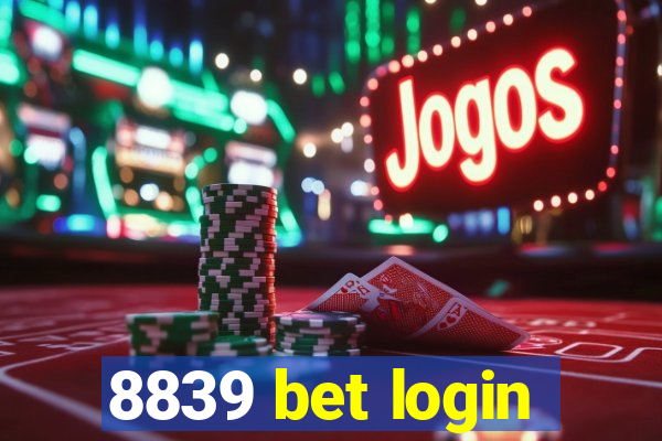 8839 bet login