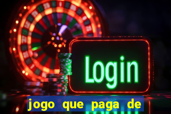jogo que paga de verdade no pix